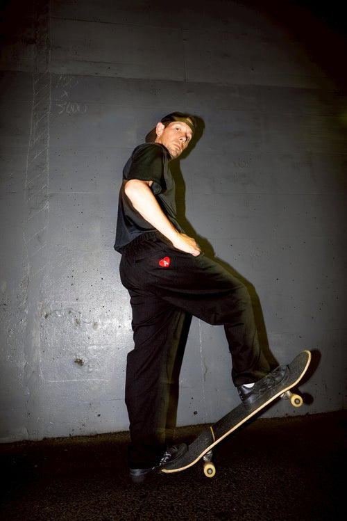WIDE TAPERED SKATE PANTS