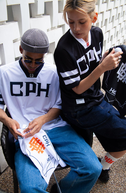 OVERLAP JERSEY SS PULLOVER