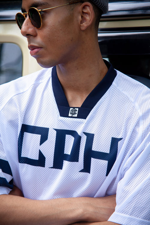 OVERLAP JERSEY SS PULLOVER