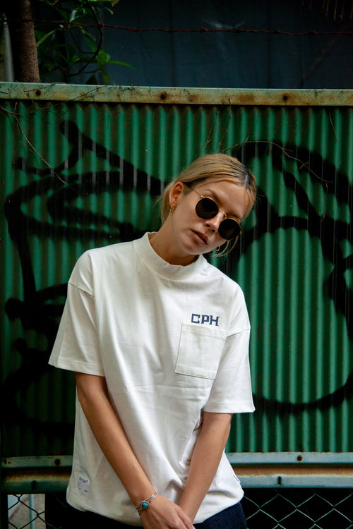 OVERLAP LOGO SS MOCK