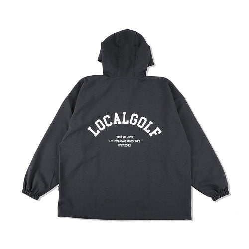 BD Arch Seersucker Anorak JKT | Black