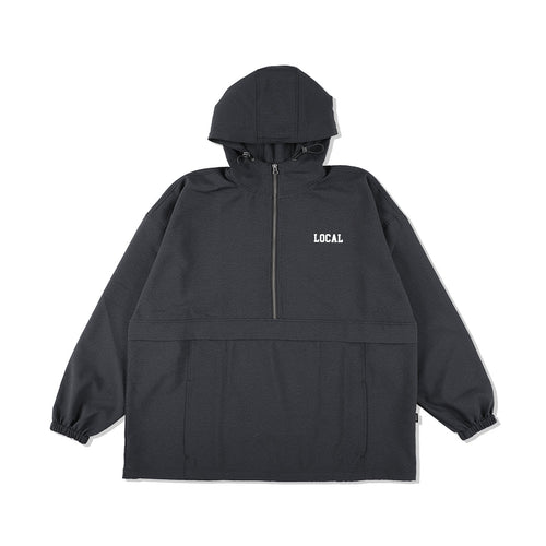 BD Arch Seersucker Anorak JKT | Black