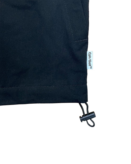 #MULTI POCKET PUFFER JACKET BLACK