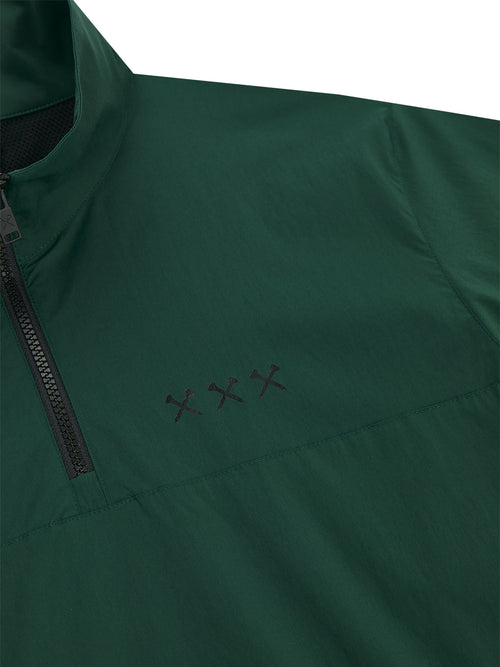 Half Zip-up Ventilation Stand Collar P-shirts