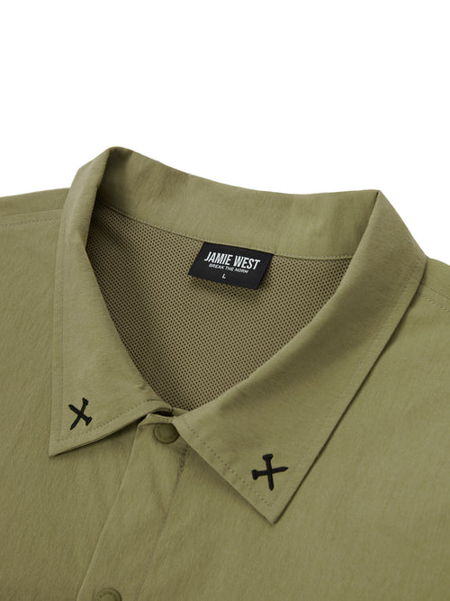 Detachable Collar Point Stretch Jacket