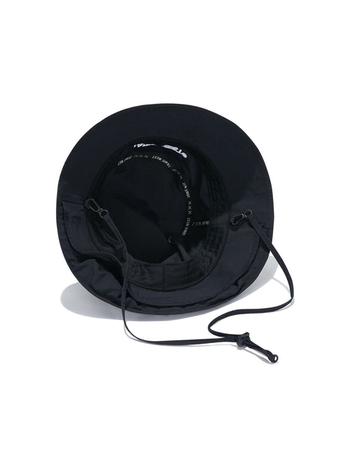 Logo Hidden Sunshade Bucket Hat