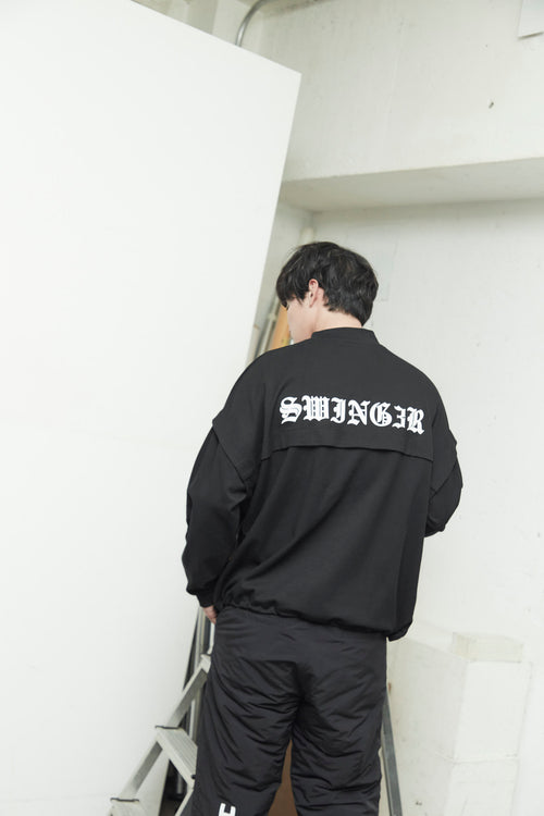 H&H PUNCH MOCKNECK L/TEE