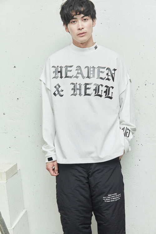 H&H PUNCH MOCKNECK L/TEE