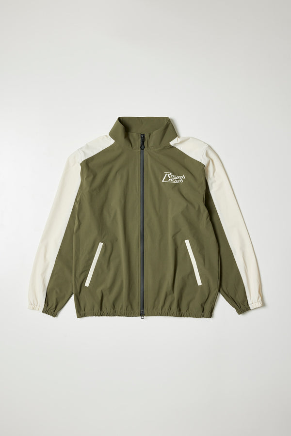 RIPSTOP COLOR SCHEME TRACK JACKET Khaki