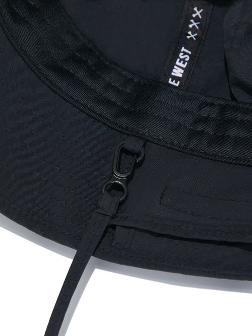 Logo Hidden Sunshade Bucket Hat