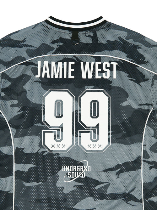 No.99 Vneck Mesh Camo T-shirts