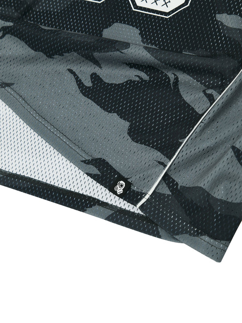 No.99 Vneck Mesh Camo T-shirts