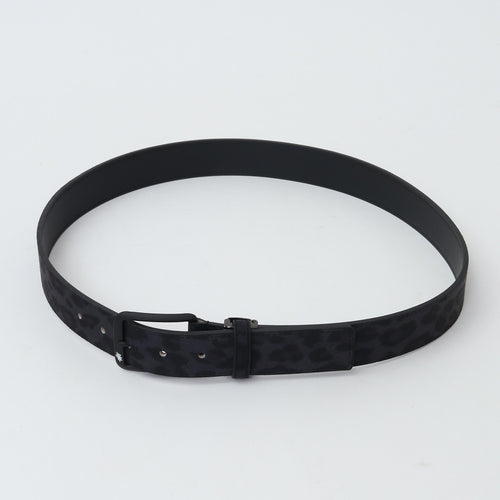 Pin Buckle AOP Belt Leopard BLACK LEOPARD