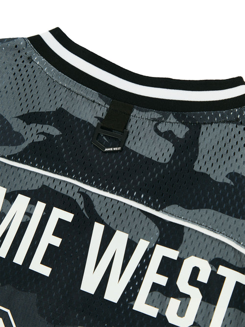 No.99 Vneck Mesh Camo T-shirts