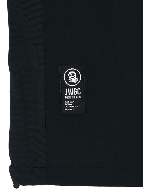 Half Zip-up Ventilation Stand Collar P-shirts