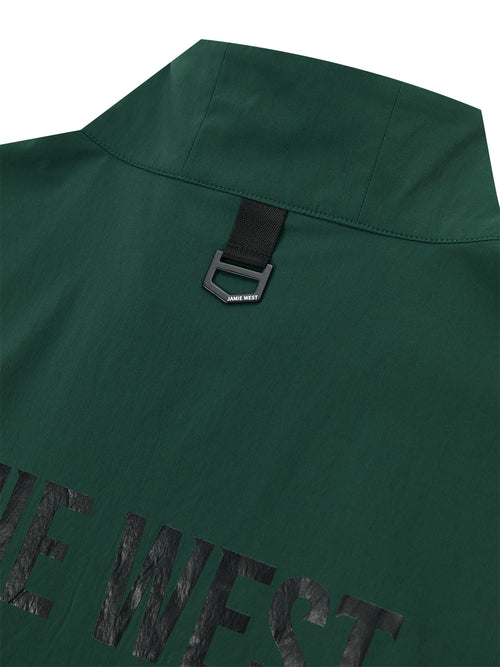 Half Zip-up Ventilation Stand Collar P-shirts