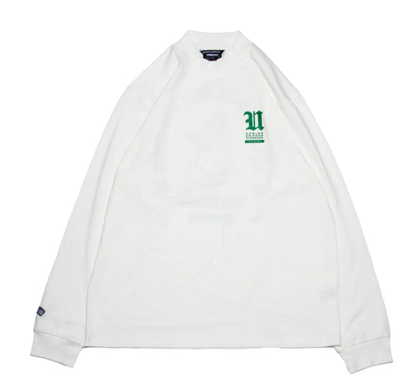 OASIS MOCK LONG TEE WHITE