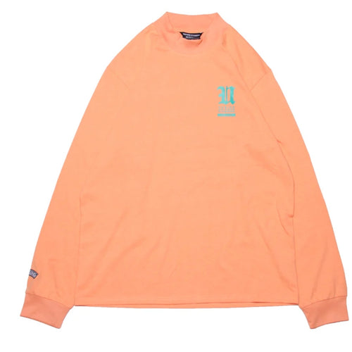 OASIS MOCK LONG TEE SALMON PINK