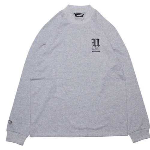 OASIS MOCK LONG TEE GRAY