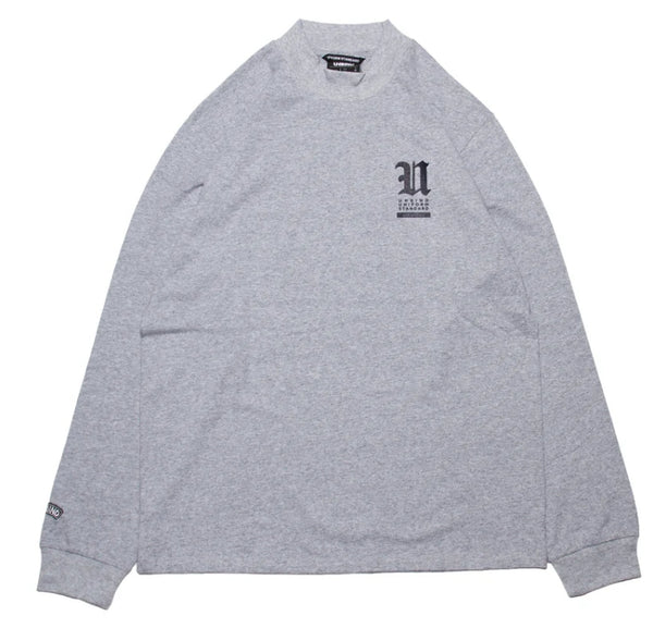 OASIS MOCK LONG TEE GRAY