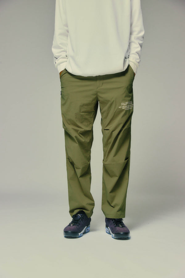 WIDE SLACKS KHAKI