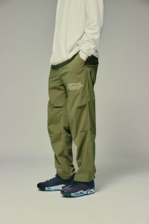 WIDE SLACKS KHAKI