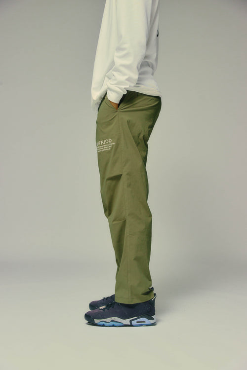 WIDE SLACKS KHAKI