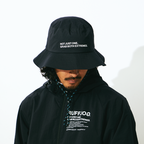 WATER REPELLENT BUCKET HAT GRAY