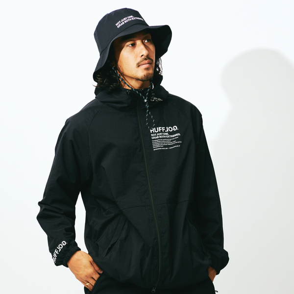 SETUP WATER REPELLENT JACKET BLACK