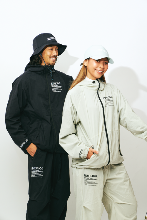 SETUP WATER REPELLENT JACKET BLACK