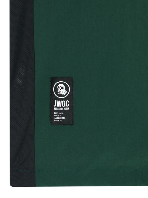 Half Zip-up Ventilation Stand Collar P-shirts