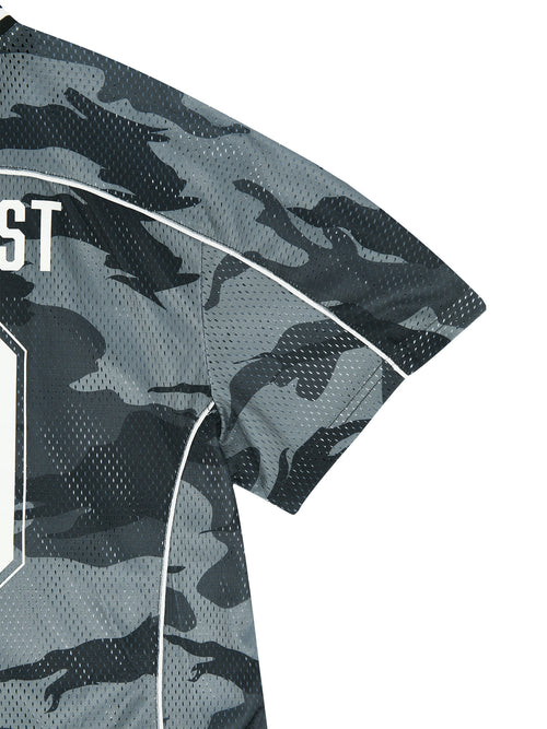 No.99 Vneck Mesh Camo T-shirts