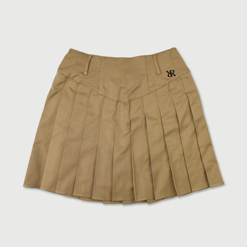 グレンチェックプリーツスカート