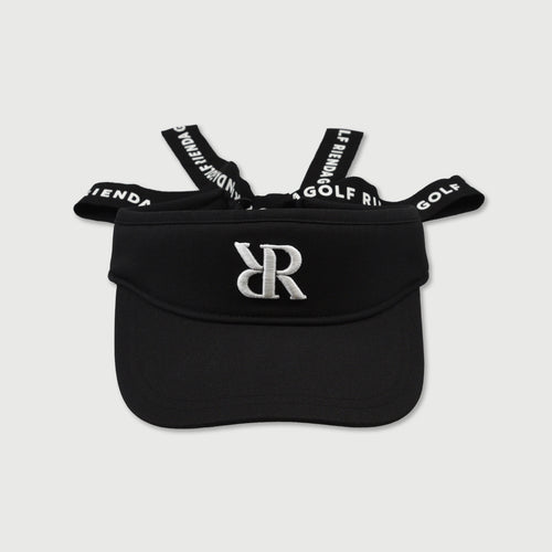 RRロゴリボン付きサンバイザー