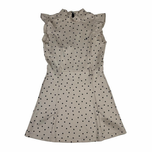 バックリボンフリルスリーブワンピース