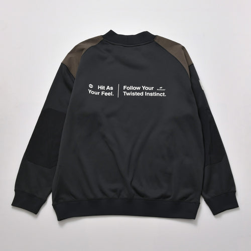 Backwards meets AS2OV Tech Sweat Mock Neck
