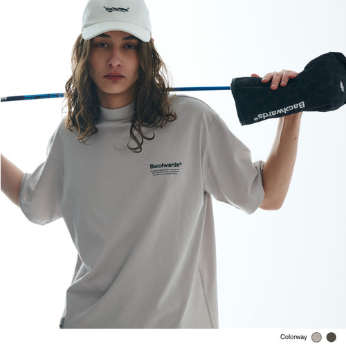 611-12014_WF Primary LOGO Mock Neck S/S