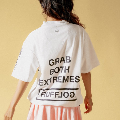 MESH SPONSORED MOCK TEE