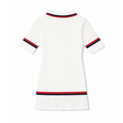 TIPPED RIB KNIT POLO