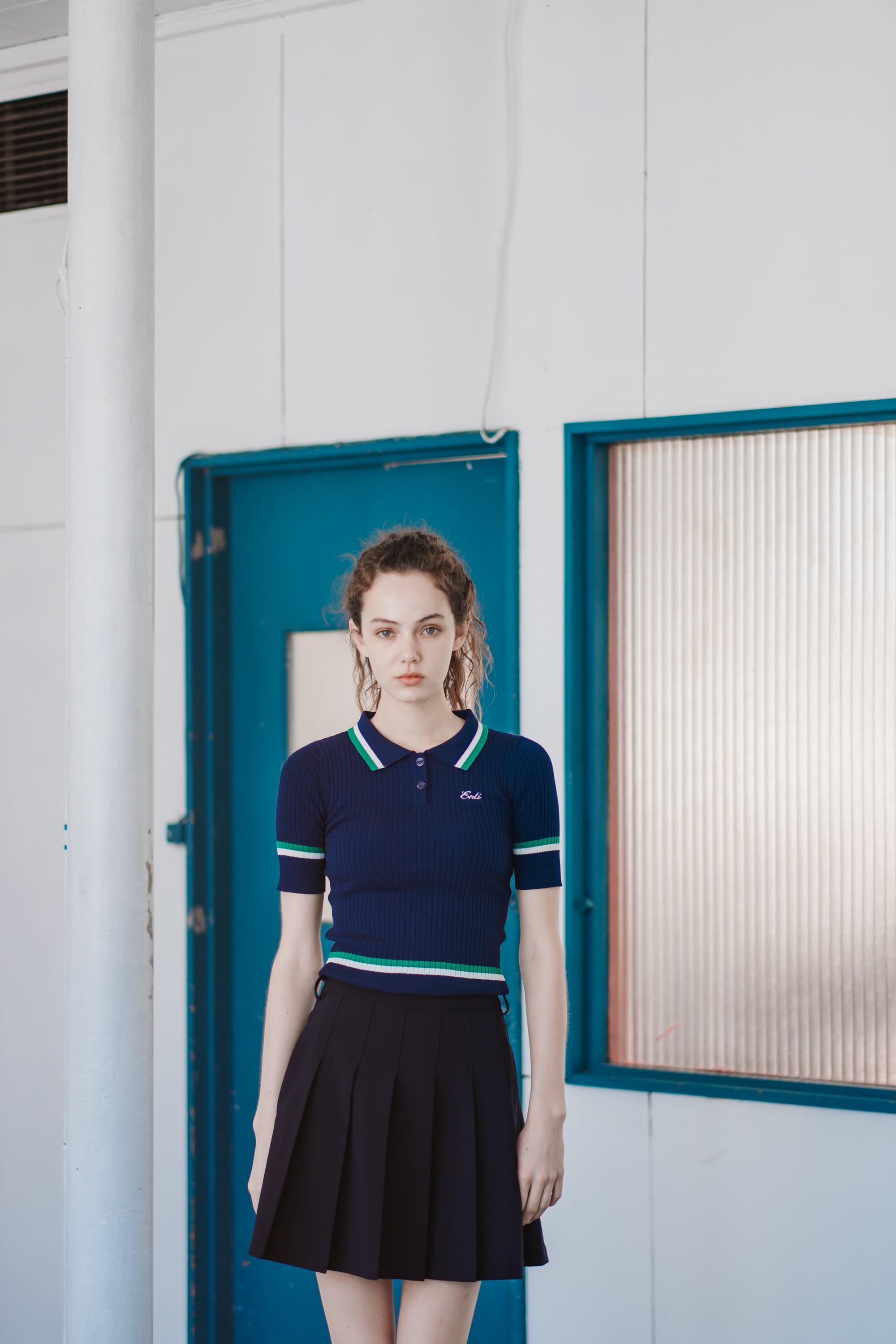 FLARE PLEATS SKIRT – RUFFLOG