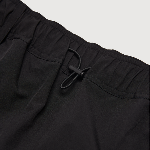 SQUARE LOGO WATERPROOF  PANTS BLACK