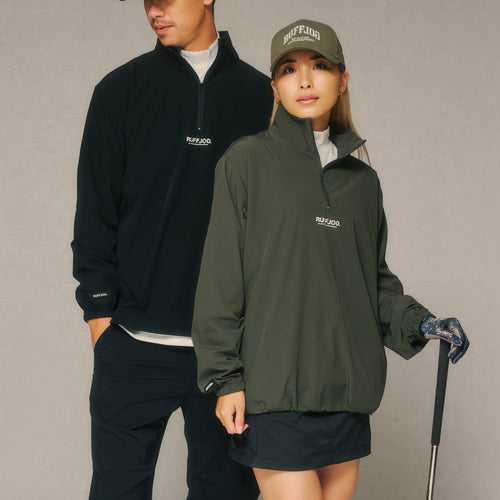 HALF ZIP PISTE KHAKI