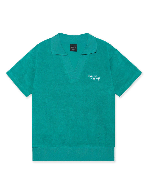 RUFFLOG&NIKI Pile Skipper Polo Turquoise