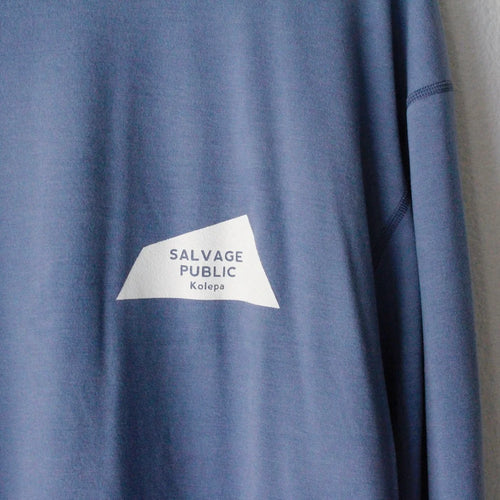 Honu Mockneck L/S(PARADISE NOW) Blue