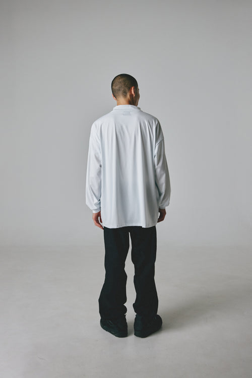 OG Logo L/S MOCK NECK WHITE