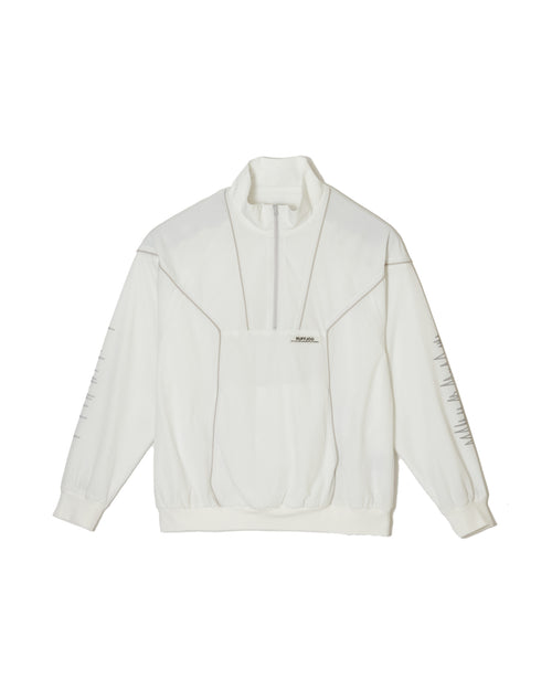 RUFFLOG × EPISTROPH NOIZE REFLECTION JKT WHITE