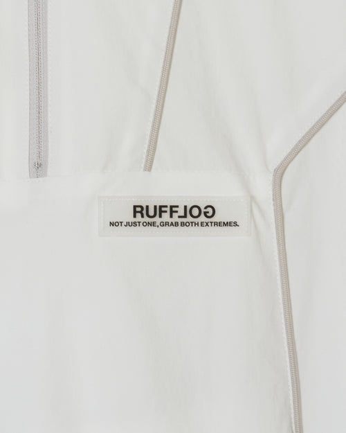 RUFFLOG × EPISTROPH NOIZE REFLECTION JKT WHITE