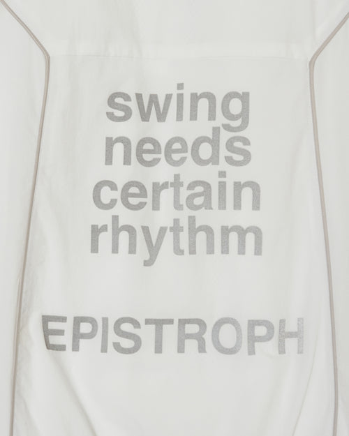 RUFFLOG × EPISTROPH NOIZE REFLECTION JKT WHITE