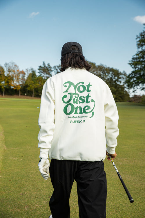 NOT JUST ONE L/S MOCK NECK WHITE