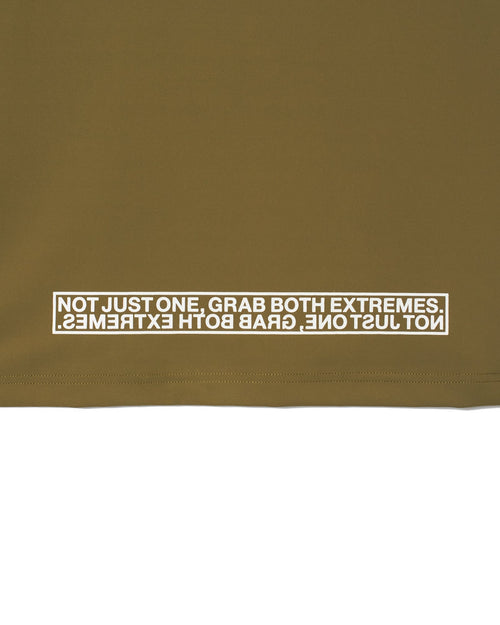 N/G BOTH SIDE L/S MOCK NECK GREEN